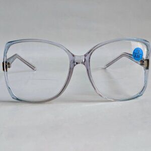 NWT Vintage 90's Lady High Fashion Reading Glasses (Crystal Blue)